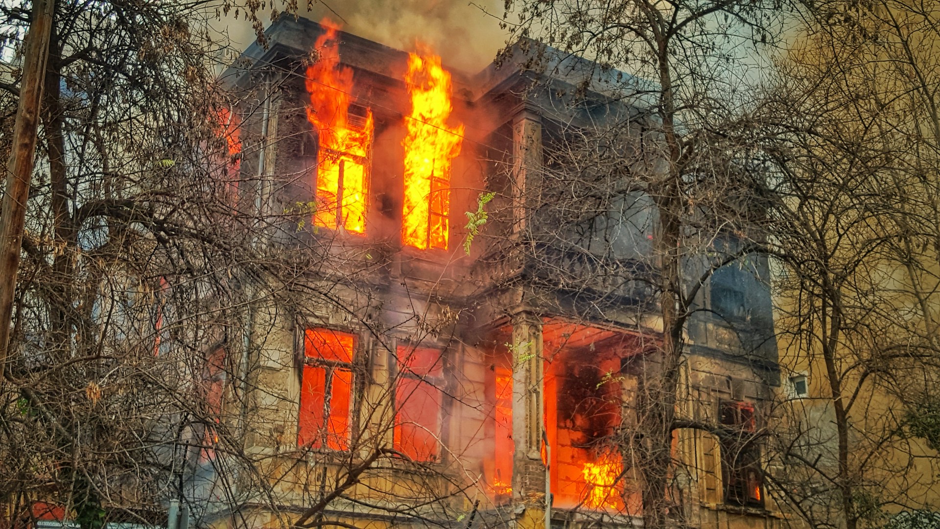 A professional architectural photograph of building restoration management model